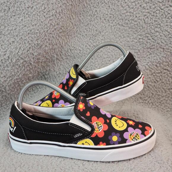Vans Other - VANS Classic Slip-on Radically Happy Canvas 8 Men /Women 9.5